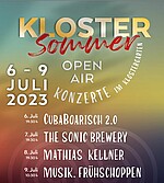 Logo Klostersommer OpenAir mit den CubaBoarisch 2.0