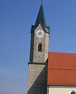 Logo Familiengottesdienst Ferienende mit Klarinettenensemble