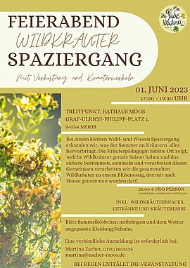 Banner Feierabend-Wildkräuter-Spaziergang