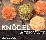 Logo Knödelwerkstatt - Koch-Workshop mit Knödel-Menü 