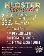 Logo Klostersommer OpenAir - PETZENHAUSER & WÄHLT 