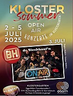 Logo Klostersommer OpenAir - DA BLECHHAUF`N 