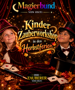Logo Kinder Zauber-Workshop in den Herbstferien - Mühldorf