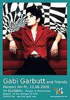 Logo KONZERTABEND - Gabi Garbutt and friends - im Glasbau *Eintritt frei*