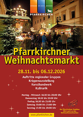 Banner Pfarrkirchner Weihnachtsmarkt